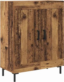 vidaXL Highboard 2 pcs Παλιό Ξύλο Επεξεργασμένο ξύλο