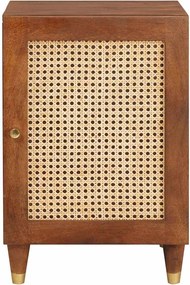 vidaXL Ντουλάπι Μπάνιου Καφέ 38 x 33,5 x 58 εκ. Επεξεργασμένο ξύλο