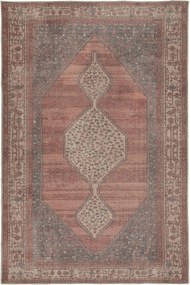 Χαλί Plumeria 5826-00 Brown-Grey Βιοκαρπέτ 80X220cm