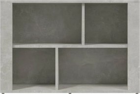 vidaXL Ντουλάπι Γκρι Σκυροδέματος 80x30x54 εκ. Επεξεργασμένο Ξύλο