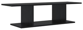 vidaXL Ντουλάπι TV με ράφι Μαύρο 103 x 30 x 26.5 εκ Επεξεργασμένο ξύλο