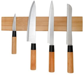 ESTIA ΜΑΓΝΗΤΙΚΗ ΒΑΣΗ BAMBOO ESSENTIALS ΓΙΑ ΕΡΓΑΛΕΙΑ ΚΟΥΖΙΝΑΣ 40x7x2.5cm
