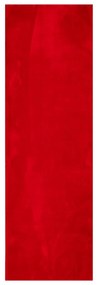 vidaXL Χαλί HUARTE με Κοντό Πέλος Μαλακό/ Πλενόμενο Κόκκινο 80x250 εκ.