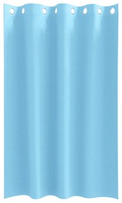 vidaXL Κουρτίνες με κουρτίνες 2 pcs Γαλάζιο 175 x 140 εκ. Πολυεστέρας