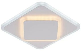 Φωτιστικό Οροφής - Πλαφονιέρα MTN-190151 LED 23W CCT 2080lm Με Χειριστήριο Dimmable IP20 19,5x19,5x4,5cm White Metanor