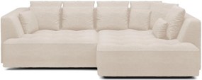 Γωνιακός καναπές Vianca-Krem-Δεξιά