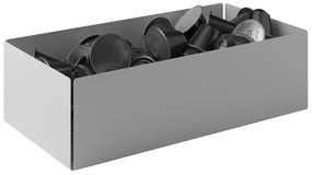 Θήκη Για Κάψουλες Καφέ (25x7.5x13) Pam &amp; Co 117-033 Matt White