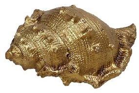 Διακοσμητικό Επιτραπέζιο Κοχύλι Polyresin Χρυσό ESPIEL Assort 7,5x4,5x4εκ. MT2735K6