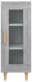 vidaXL Ντουλάπι Γκρι Sonoma 34,5x34x90 εκ. από Επεξεργασμένο Ξύλο