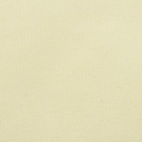 Διαχωριστικό Βεράντας Κρεμ 90 x 600 εκ. από Ύφασμα Oxford - Κρεμ