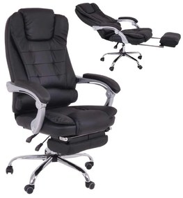 Καρέκλα Γραφείου Relax BF9700 PU Μαύρο 67x72x120/128cm