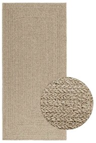 Χαλί ZIZUR Μπεζ Όψη Γιούτας Εσωτ. & Εξωτ. Χώρου 100x200 εκ.