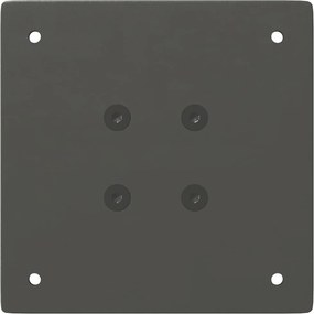 vidaXL Πόδια Τραπεζιού Μπαρ 4 τεμ. Ανθρακί 90-92 εκ. Ατσάλι