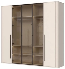 Ντουλάπα Dutchess πεντάφυλλη 3 glass