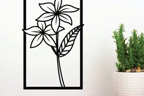 Intra απο ξύλο plywood 3mm-4mm πάχος - Flower Metal Art Wall Art File Cut Laser Δίασταση 40x50 cm INTRAFABR-65903026