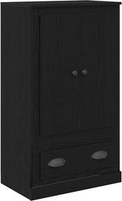 vidaXL Highboard Μαύρη Οξυά 60 x 35,5 x 103,5 εκ. Επεξεργασμένο Ξύλο