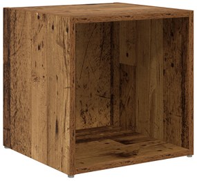 vidaXL Ντουλάπι TV 2 pcs Καφέ 37 x 35 x 37 εκ Επεξεργασμένο ξύλο