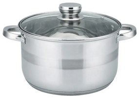 Κατσαρόλα Rosberg Premium RP51210M18, 18 см, 2.9 l, Kαπάκι, Επαγωγή, Inox