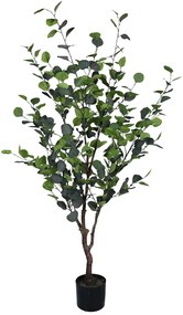 Διακοσμητικό φυτό Eucalyptus Ι σε γλάστρα Inart πράσινο pp Υ150εκ