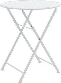 Τραπεζαρία Walen σετ 3τεμ μέταλλο λευκό