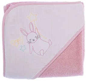 Βρεφική Κάπα Fly Love Pink 75x75 - Nef Nef