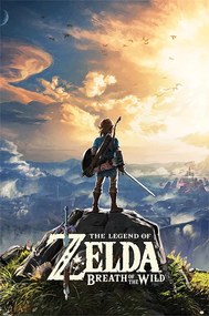 Αφίσα The Legend Of Zelda: Breath Of The Wild - Sunset, (61 x 91.5 cm)