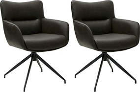 Jessica Dining Chair Dark Brown