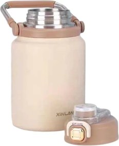 Φορητό παγούρι-θερμός - 1800ml - 312543 - Beige