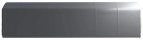 vidaXL Τέντα Αποθήκευσης Γκρι 300 x 900 εκ. Ατσάλινη