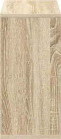 vidaXL Πλαϊνό γραφείο Δρύς Sonoma 49,5 x 22 x 47 εκ