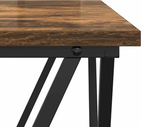 vidaXL Σετ βοηθητικά τραπεζάκια 2 pcs Καπνιστό Δρύς