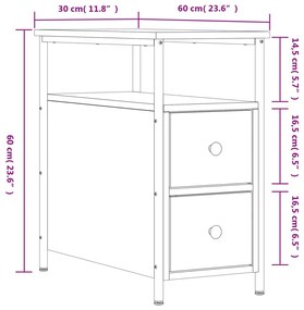 ΚΟΜΟΔΙΝΟ ΚΑΦΕ ΔΡΥΣ 30 X 60 X 60 ΕΚ. ΑΠΟ ΕΠΕΞΕΡΓΑΣΜΕΝΟ ΞΥΛΟ 826071