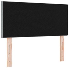 vidaXL Υφασμάτινο Κεφαλάρι Geometric Ανοιχτό γκρι 90 cm ύφασμα