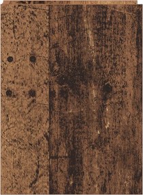 vidaXL Βάση φυτών 2 τεμ. Παλαιωμένο ξύλο 30 x 30 x 40 cm