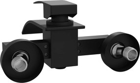 vidaXL Μίξερ ντους Μαύρο G 1 / 2 ίντσες