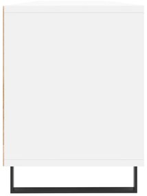 Έπιπλο Τηλεόρασης Λευκό 150x30x44,5 εκ. Επεξεργασμένο Ξύλο - Λευκό