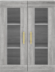 vidaXL Ντουλάπι Τοίχου Γκρι Sonoma 69,5 x 34 x 90 εκ.