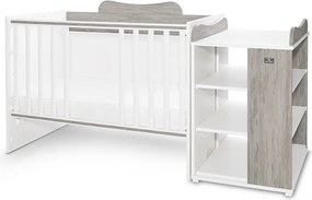 BED MULTI 190/72 COLOUR WHITE/ARTWOOD