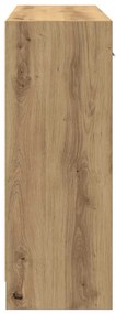 vidaXL Ντουλάπι Αρτισιανή Δρυς 91x28x75 εκ. από Επεξεργασμένο Ξύλο