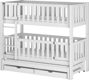 AGATA 80x180 white bunk bed Lano Furniture