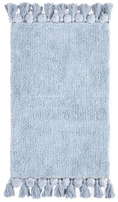 Πατάκι Μπάνιου Fresh Luxury Soft Blue Nima 50X80cm 100% Βαμβάκι