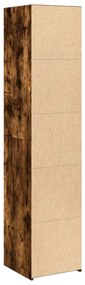 vidaXL Ντουλάπι Καπνιστή Δρυς 40x41x185 εκ. Επεξεργασμένο Ξύλο