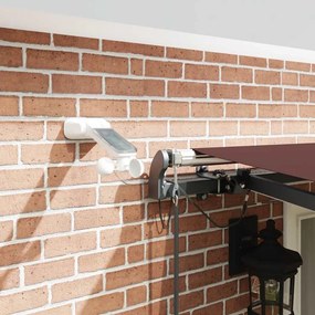 vidaXL Τέντα Πτυσσόμενη Αυτόματη με LED Καφέ 500x300 εκ.