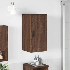 vidaXL Ντουλάπι Μπάνιου Καφέ δρυς 30 x 31,5 x 61 εκ