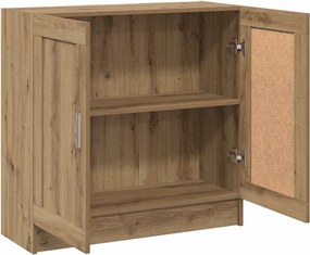 vidaXL Βιβλιοθήκη Artisan Δρυς 82,5x30,5x80 εκ. Επεξεργασμένο Ξύλο