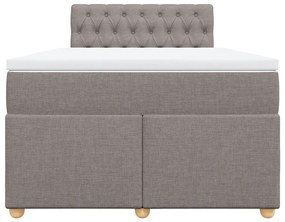 ΚΡΕΒΑΤΙ BOXSPRING ΜΕ ΣΤΡΩΜΑ TAUPE 120X190 ΕΚ. ΥΦΑΣΜΑΤΙΝΟ 3286630