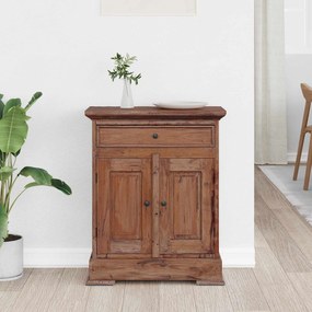 vidaXL Ντουλάπι αποθήκευσης 63 x 30 x 79 εκ Στερεό ξύλο Μαόνι