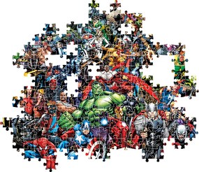 Clementoni Παζλ Impossible Marvel 1000 τμχ - Compact Box