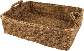 ΨΆΘΙΝΑ &amp; ΥΦΑΣΜΆΤΙΝΑ ΚΑΛΆΘΙΑ BASKET RECTANGULAR 54 NATURAL BD2000190