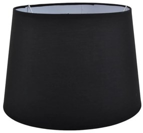 Καπέλο Φωτιστικού Μαύρο Ύφασμα 32x24x24cm ANKOR